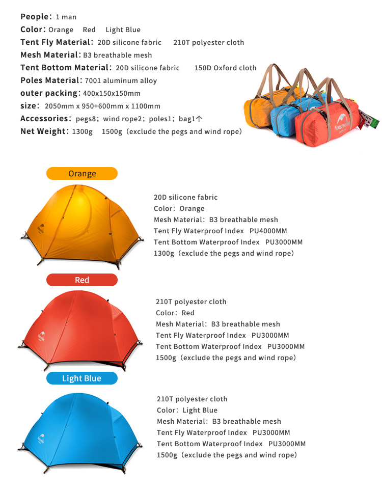 Cheap Goat Tents  Cycling Tent 1 Person Ultralight Backpacking Tent Double Layer Fishing Beach Tent Outdoor Travel Hiking Camping Tent Tents 